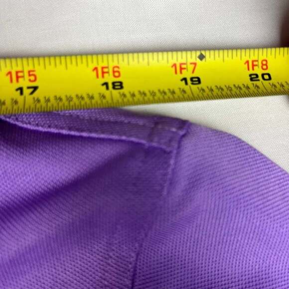 Vineyard Vines Polo Shirt Adult Mens Size Large Purple Whale Golf Golfer - Picture 5 of 9